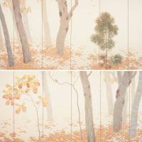“Fallen Leaves” (1909), an Important Cultural Property Less meant more to Shunso Hishida
