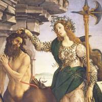 Sandro Botticelli\'s \"Pallas and the Centaur\" (1480-85)  | UFFIZI GALLERY; FOTO: S.S.P.S.A.E E PER IL POLO MUSEALE DELLA CITTA DI FIRENZE &#8212; GABINETTO FOTOGRAFICO