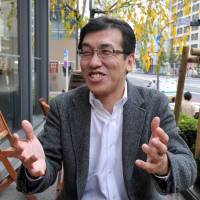 Taro Tamura, who heads the Institute for Human Diversity Japan, poses in Tokyo\'s Akasaka district last week. | YOSHIAKI MIURA