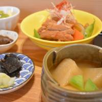Daily harvest: With its own adjacent vegetable garden, Kyo no Okazu serves healthful and delicious meals using seasonal ingredients. | J.J. O’DONOGHUE