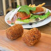 Bread crumbs with everything: Nishitomiya Croquette Store. | J.J. O’DONOGHUE