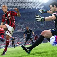 The successful “Winning Eleven” video-game series Taya and Masuda produce, known overseas as “Pro Evolution Soccer,” has become a fan favorite around
the world. Konami's winning take on 'the beautiful game'