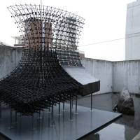 A life size mockup of a wall section of the Taichung Metropolitan Opera House | © NACÁSA & PARTNERS INC.