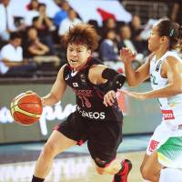 Global sanctions: Yuko Oga (above) and all members of Japan\'s various national basketball teams were banned from international competition in November. | KYODO