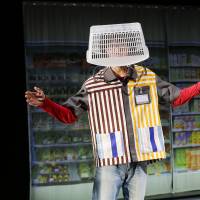 Unseen forces: A scene from “Super Premium Soft Double Vanilla Rich,” the latest work by cutting-edge playwright-director Toshiki Okada. Japan recast as a <em>konbini</em> state