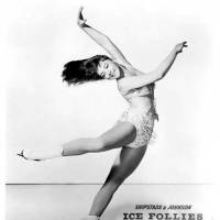 Etched in history: West German skater Ina Bauer, seen here in a promotional shot for the Ice Follies in the 1960s, created the eponymous element during a short competitive career. | ICE FOLLIES