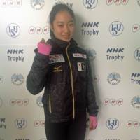 Aiming high: Riona Kato, 16, says she wants to perform like elite skaters Ashley Wagner and Yuna Kim.  | JACK GALLAGHER