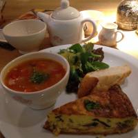 Respite from the chill: The lunch set at Le Pain Quotidien is great for warming up on a windy day. Le Pain Quotidien