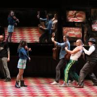 Like it is: On a stage set up like a warm and welcoming pub, the cast of the musical “Once” act and sing out a Dublin love story striking in its sincerity. For 'Once,' Broadway spurns glitz