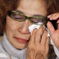 Junko Ishido, the mother of journalist Kenji Goto, pleaded for her son\'s release during a news conference Friday at the Foreign Correspondents\' Club of Japan in Tokyo. | REUTERS