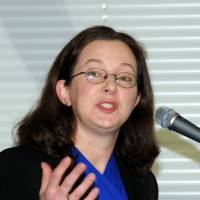 Madeline Zavodny, a professor at Georgia\'s Agnes Scott College | SATOKO KAWASAKI