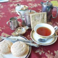 Tea time: Kitahama Retro goes all out for its British setting. | J.J. O\'DONOGHUE