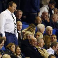 Can\'t please them all: Despite the team\'s solid financial footing, Newcastle United owner Mike Ashley, seen arriving at his seat for a game in September 2013 in Liverpool, England, has been a frequent target of fans\' complaints.  | REUTERS