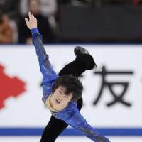 Poor choice: Tatsuki Machida stunned the crowd at the Japan national championships in Nagano last Sunday when he announced his retirement from competitive skating. | KYODO