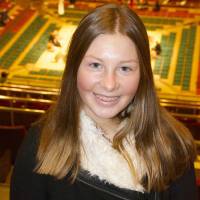 Holly Balch, Student, 14 (Australian): I always wanted to see sumo. For a long time it has really interested me, and when I found we were coming to Japan for a holiday, the opportunity to watch sumo here at the Kokugikan came up on the back of a skiing trip my family has just had to Hakuba (in Nagano Prefecture). | COURTESY OF CESAR SANTOYO