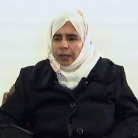 Sajida Mubarak Atrous al-Rishawi speaks during a 2005 broadcast on Jordan\'s state TV. Sajida Mubarak Atrous al-Rishawi conspired to be a suicide bomber at a wedding reception in the Radisson SAS hotel in  Amman in November 2005. | AP