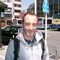 Jean-Philippe Patry, Chiropractor, 38 (French): Yes, it should be taken over. The government should take over nuclear energy and invest in new energy. TEPCO (Tokyo Electric Power Co.) is after easy money; it\'s a capitalistic thing and it should be disbanded. | MAMI MARUKO PHOTO