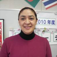 Anna Lilia Iwamoto, Housewife, 37 (Mexican): Yokohama has both mountains and the ocean. Prices are cheaper here but Tokyo has more attractions. Yokohama has a wider feeling and has more green, while Tokyo seems narrower. | YAMATANE MUSEUM OF ART