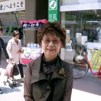 Noriko Chiba, Housewife, 70 (Japanese): I think they should be turned off in places where they are not necessary. I\'m also worried that vending machines might fall down in a big quake, so they should be removed from dangerous places. | KOBE FASHION MUSEUM