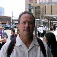 Sean Murphy, Electronic design automation, 46 (American): The small proprietors who run those machines probably need the income a lot more than the large firms. I also think the government should move faster to get more power generation for Japan. | KOBE FASHION MUSEUM