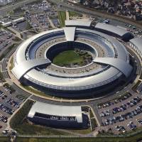 British eavesdroppers from the Government Communications Headquarters, in the city of Cheltenham, reportedly cracked cellphone networks in a range of nations. GCHQ is seen from the air in this file photo from 2004. NSA helped British steal cell phone codes, says Snowden leak