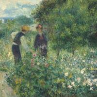 Pierre-Auguste Renoir\'s \"Picking Flowers\" (1875)   National Gallery of Art, Washington, Alisa Mellon Bruce Collection | © YOSHITOMO NARA