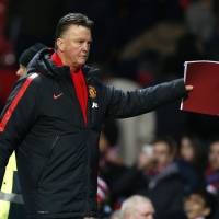 Speaks out: Manchester United coach Louis van Gaal says his team\'s tactics have produced results.  | REUTERS