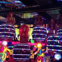 Performers at The Robot Restaurant put on a high-energy show in Kabukicho.   | KYODO