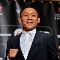 Chasing history: Kyoji Horiguchi, aiming to become the first Japanese to win a UFC title belt, will face world champion Demetrious Johnson on April 25 in Montreal. | UFC
