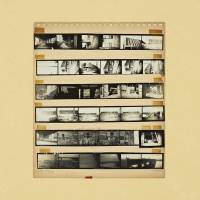 Documenting progress: A contact sheet shows images of the Hiroshima Peace Memorial Museum during construction, which were taken by architect Kenzo Tange. | MEGURO MUSEUM OF ART, TOKYO