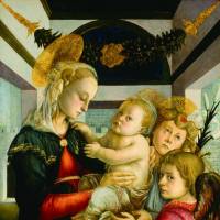 \"Madonna and Child with Two Angels\" (1465-1470), attributed to Sandro Botticelli | WASHINGTON D. C., NATIONAL GALLERY OF ART; COURTESY NATIONAL GALLERY OF ART, WASHINGTON