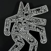 \"Dog\" (1986) | &#169; KEITH HARING FOUNDATION, OWNED BY NAKAMURA KEITH HARING COLLECTION