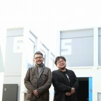 New directions: Hideaki Anno (left), the director of the \"Evangelion\" series, is set to lead the new \"Godzilla\" film alongside \"Attack on Titan\" director Shinji Higuchi. | KAZ NAGATSUKA