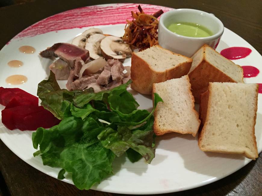 Ai to Ibukuro French cuisine: The Kid's Plate at Ai to Ibukuro is made with produce from welfare facilities. | ANNA-MARIE FARRIER