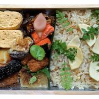 Special order: Chef Jun Kurogi’s confections can be sampled at Kuriya Kashi Kurogi or, if you book ahead, you can try his seasonal bentō (boxed lunch). Kuriya Kashi Kurogi: Tokyo's sweet shop in the shade of Kengo Kuma