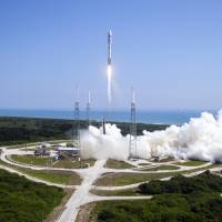 A ULA Atlas V rocket lifts off from Cape Canaveral Air Force Station in Cape Canaveral, Florida. on Wednesday. The rocket is carrying the X-37B space plane for the U.S. Air Force as well as 10 CubeSats and the Planetary Society’s LightSail Mission. Air Force's hush-hush mini-shuttle sent into space