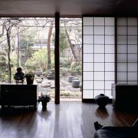 \"Residence for Mr. H. Planned by Center Core System, Makoto Masuzawa (1953) | SHINKENCHIKU-SHA CO., LTD.