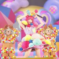 Kyary Pamyu Pamyu performs on her Japan Arena Tour 2014, Colorful Panic Toy Box. | AKI ISHII