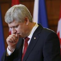 Some members of Canadian Prime Minister Stephen Harper\'s Conservative Party are suggesting the next election may be his last. | REUTERS