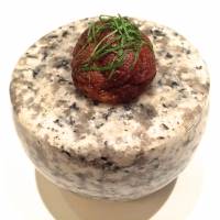 Bisque-ball: Chef Kotaro Meguro\'s opening appetizer is a ball of deeply savory, almost-molten lobster bisque. | ROBBIE SWINNERTON