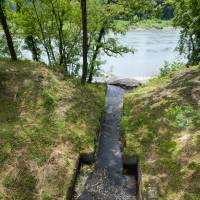 Methylmercury was detected in this industrial waste water drain leading away from Showa Denko’s Kanose plant in Niigata Prefecture in 1965. | ROB GILHOOLY