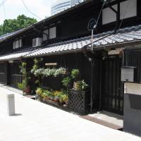 Old warehouses and traditional Japanese-style houses line the street of Shikemichi. | CITY OF NAGOYA