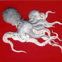 Kumakichi Shioya’s “Yorozuya Town Kasa Hoko Dare, Octopus” (restoration 1848) The ornate history of embroidery