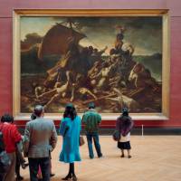 Thomas Struth\'s \"Louvre 4, Paris 1989\" (1989) | THE NATIONAL MUSEUM OF MODERN ART, KYOTO