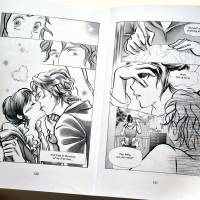 Frames from \"Rock and Roll Love,\" a manga by Misako Rocks! | YOSHIAKI MIURA