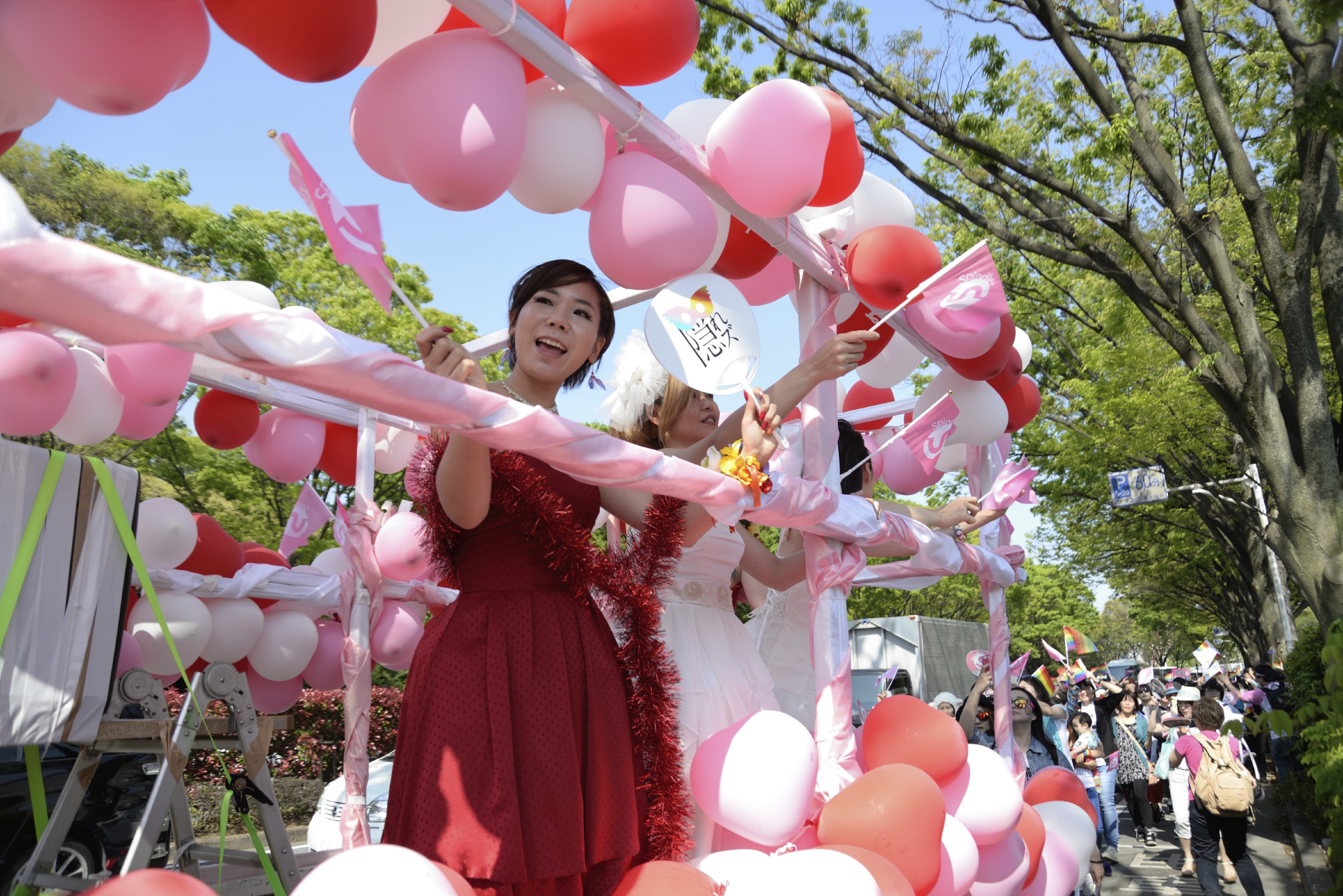 Participants at the Tokyo Rainbow Pride parade in April 2015. | ISTOCK