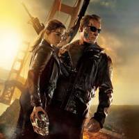 True to his word: Arnold Schwarzenegger is back as a cyborg from the future, this time alongside Emilia Clarke playing Sarah Connor, in Alan Taylor\'s \"Terminator Genisys.\" | &#169; 2015 PARAMOUNT PICTURES. ALL RIGHTS RESERVED.