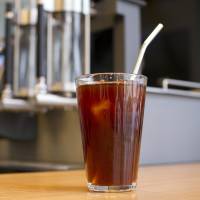 Cold perfection: Iced coffee at Roast Works is made with their new Steampunk coffee machine. | JAMES HADFIELD