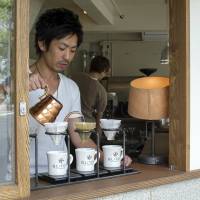 Open to all: Kiyokazu Suzuki welcomes wannabe roasters at recently opened Glitch coffee. | JAMES HADFIELD