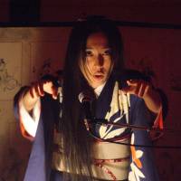 Scary story: Chinatsu Ushidaki, who performs under her stage name, “Senka Ushidaki,” wishes to preserve the art of telling ghost stories. Tales from the crypt: ghost stories from Japan